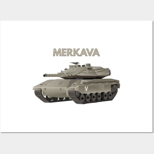 Israeli Tank Merkava Posters and Art